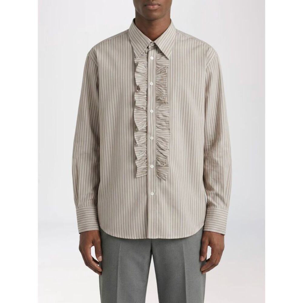 Ami Paris Shirt Men Beige